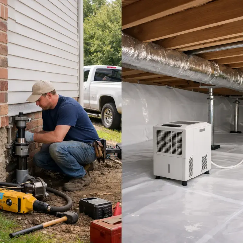 Crawl Space Encapsulation Wheaton