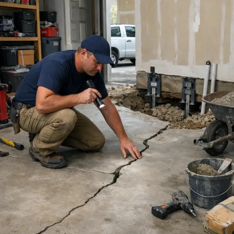 Slab Foundation Repair Wheaton