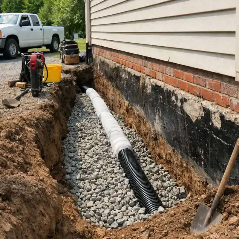 Stem Wall Repair Wheaton